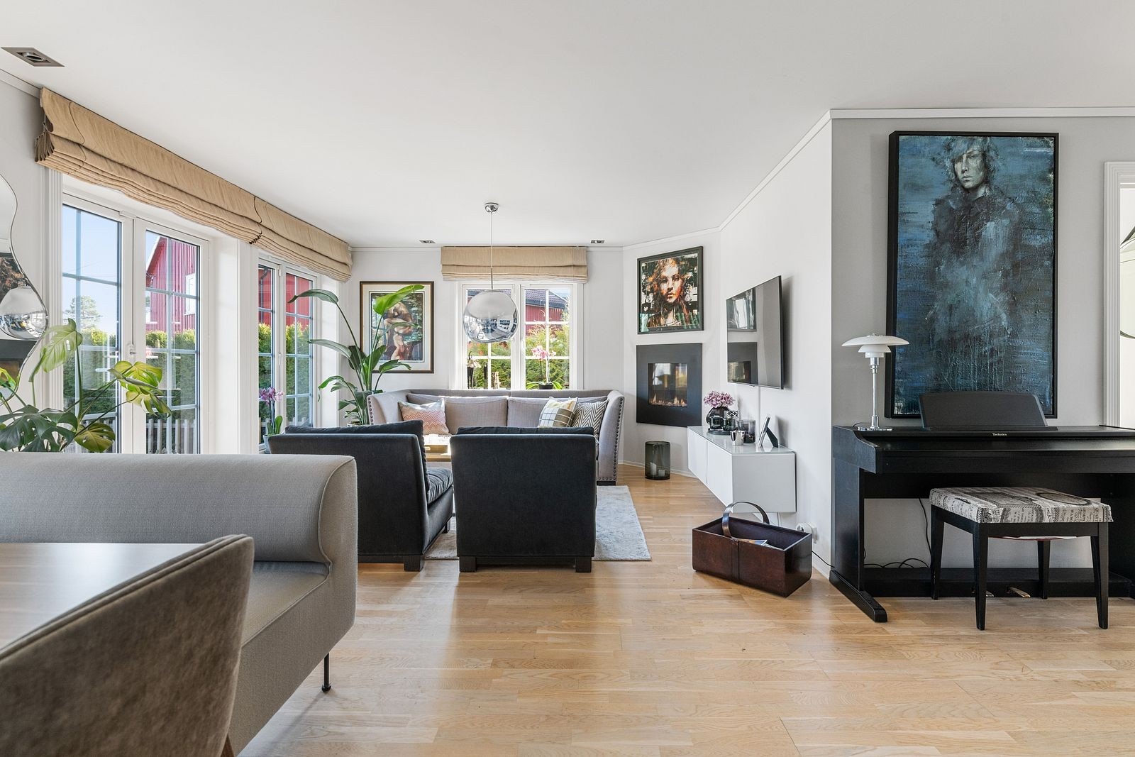 Stuerom med gasspeis Galleribilde