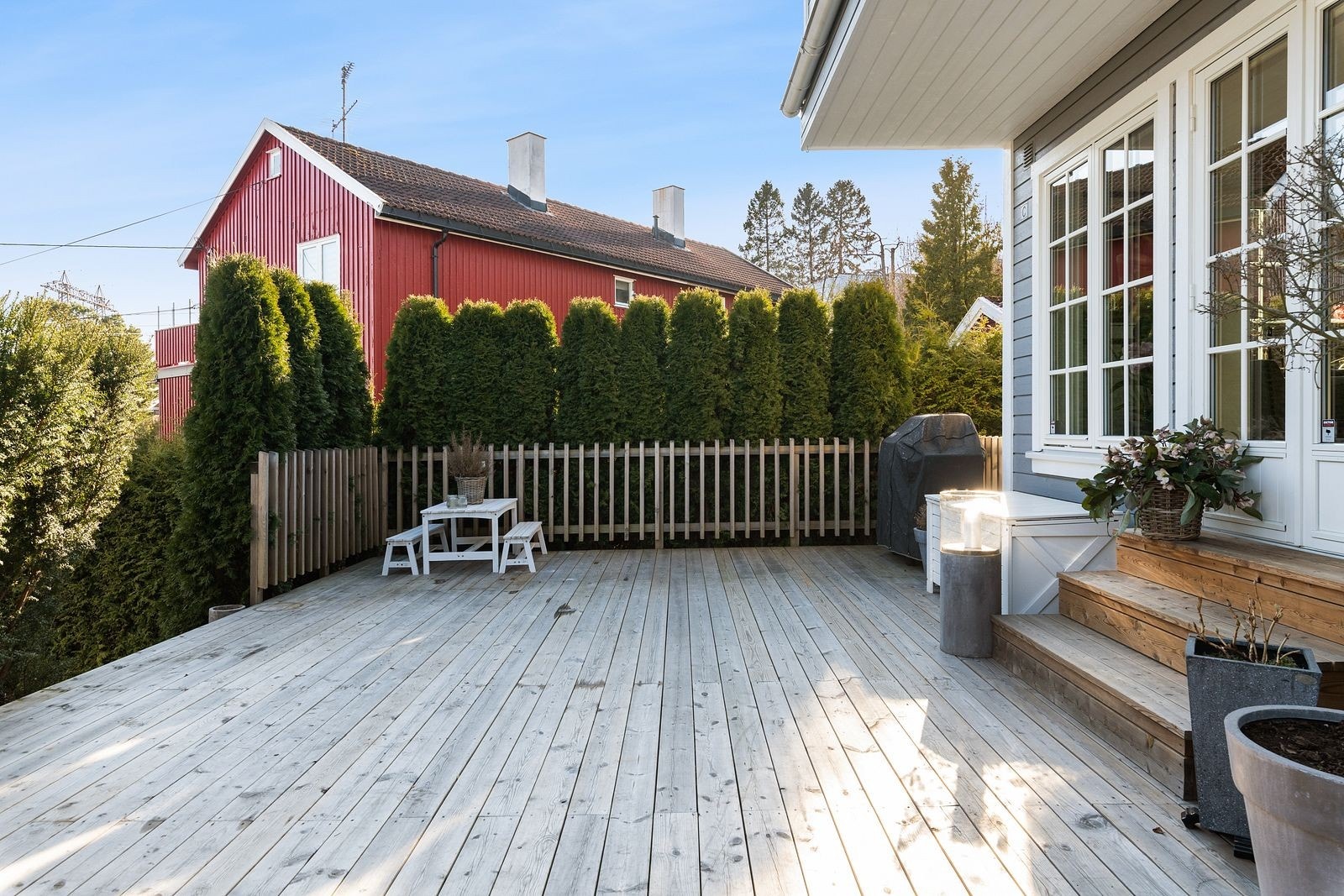 Privat terrasse Galleribilde