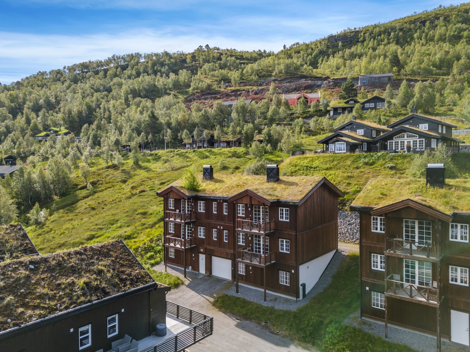 Fasade | Dronefoto Galleribilde
