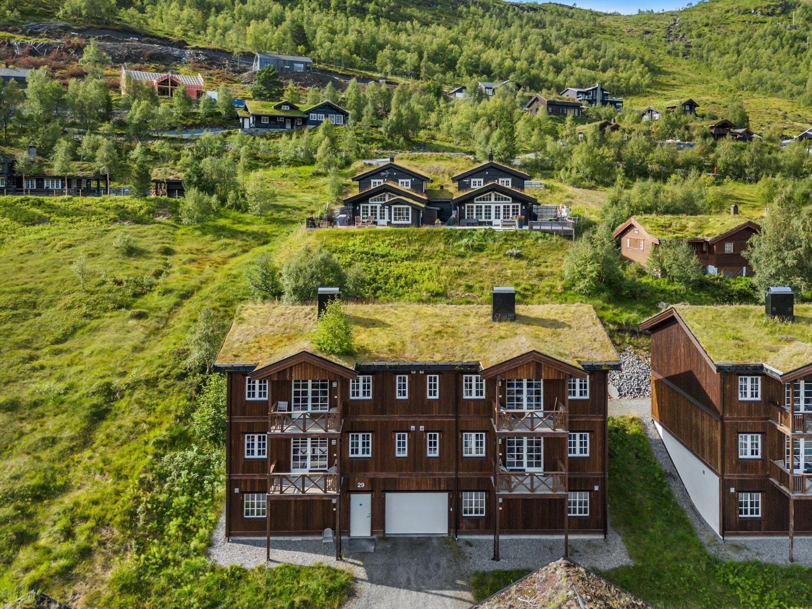 Fasade | Dronefoto Galleribilde