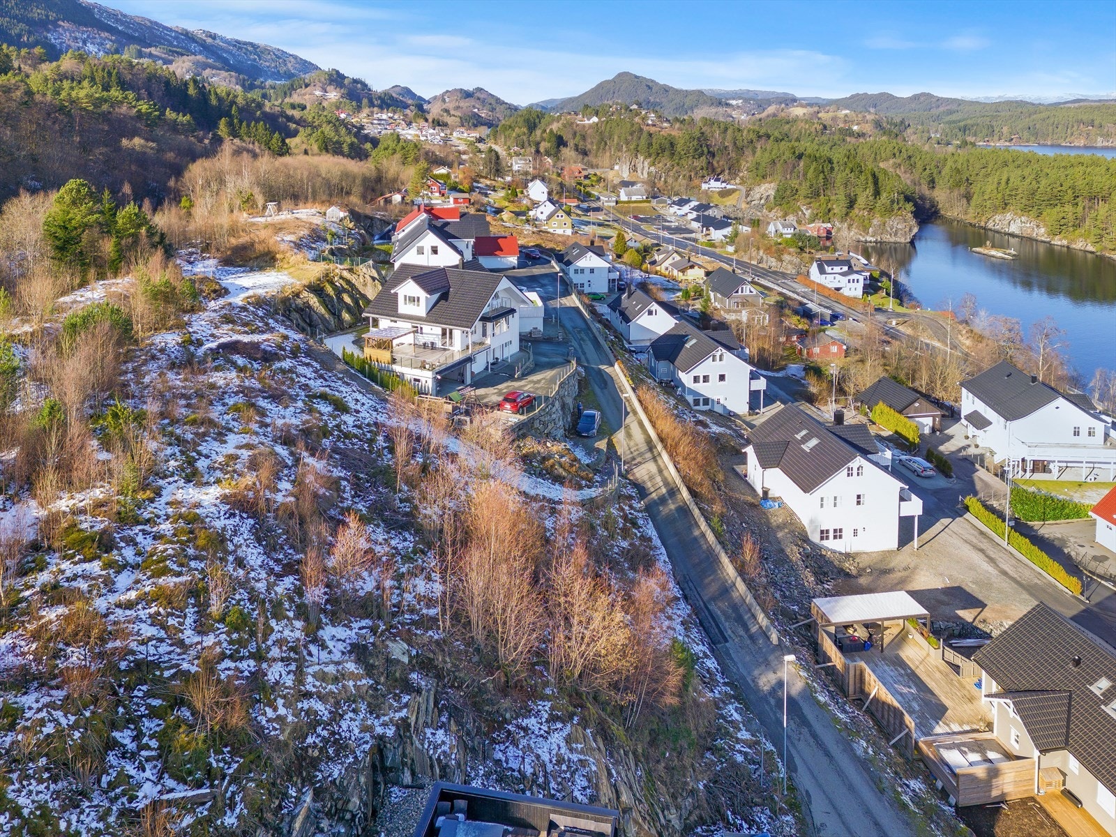 Foreliggende rettigheter til veg, vann og avløp som er tinglyst Galleribilde