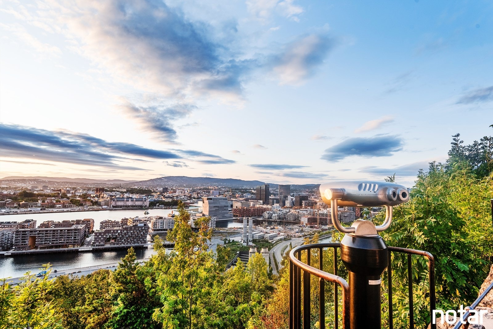 Fra leiligheten kan man også spasere til Skulpturparken og Ekebergparken med fantastisk utsikt. Galleribilde