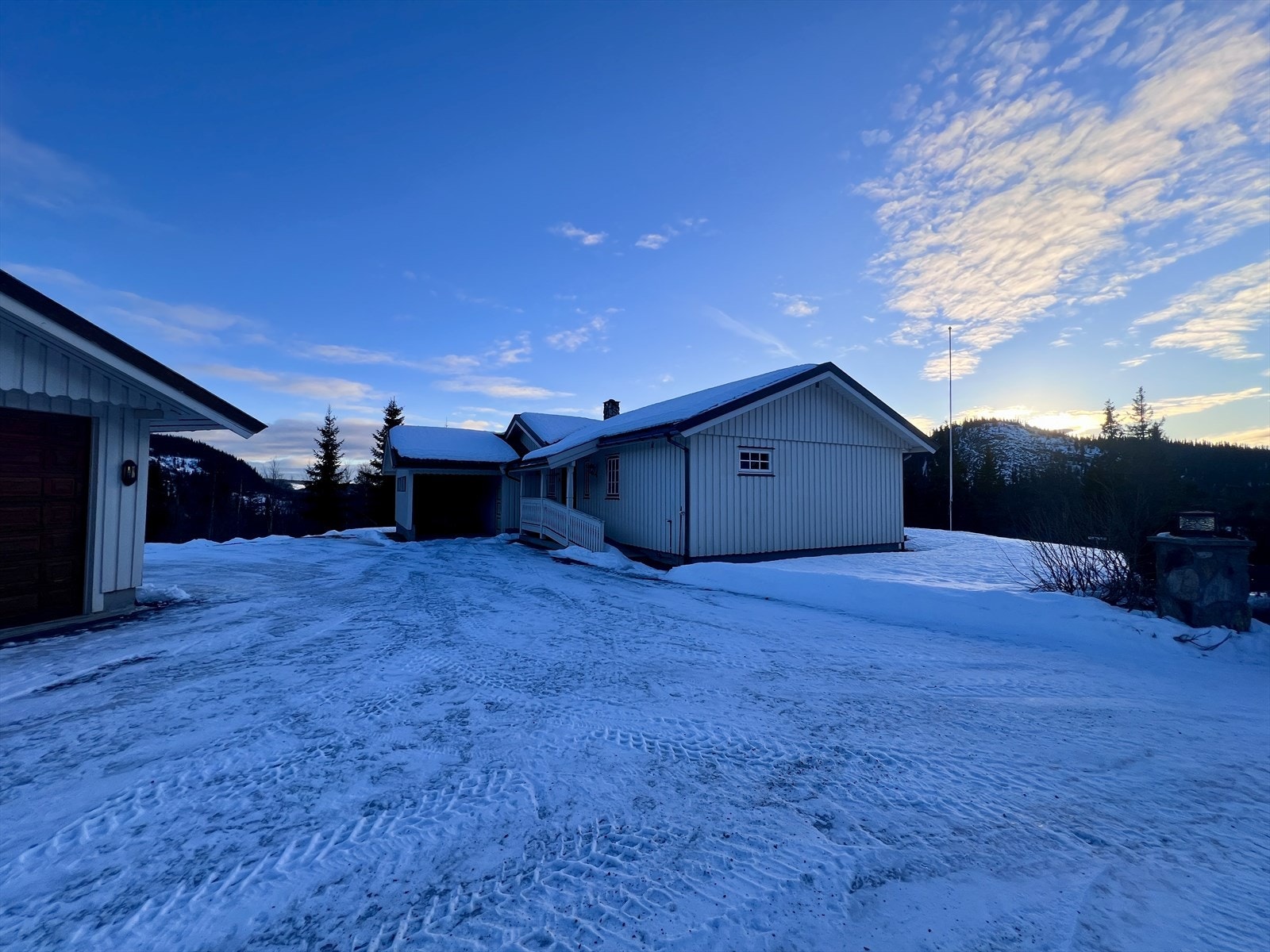 Vinterbilde tatt av eiendomsmegler 30.12.2025 Galleribilde