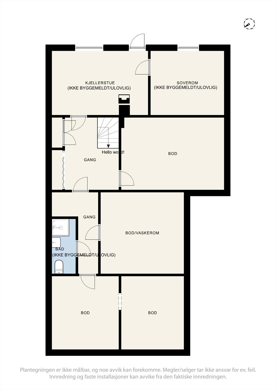 Kjelleretasje Galleribilde