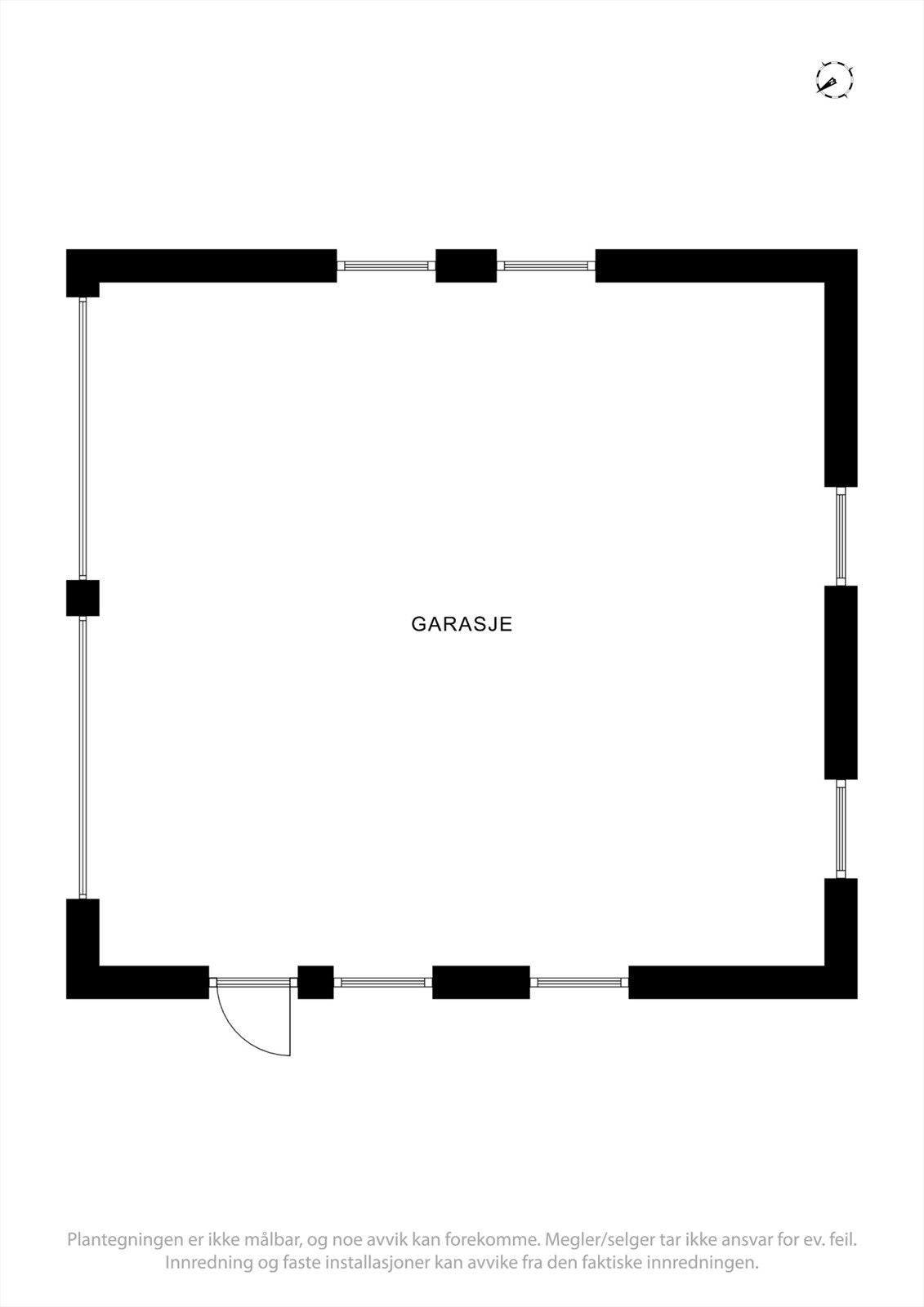 Dobbeltgarasje Galleribilde