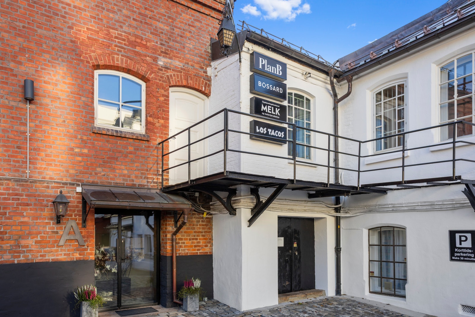 Bebyggelsen i Borggata 1 Galleribilde