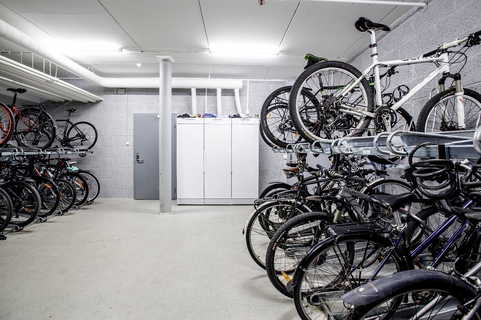 Sykkelparkering Galleribilde