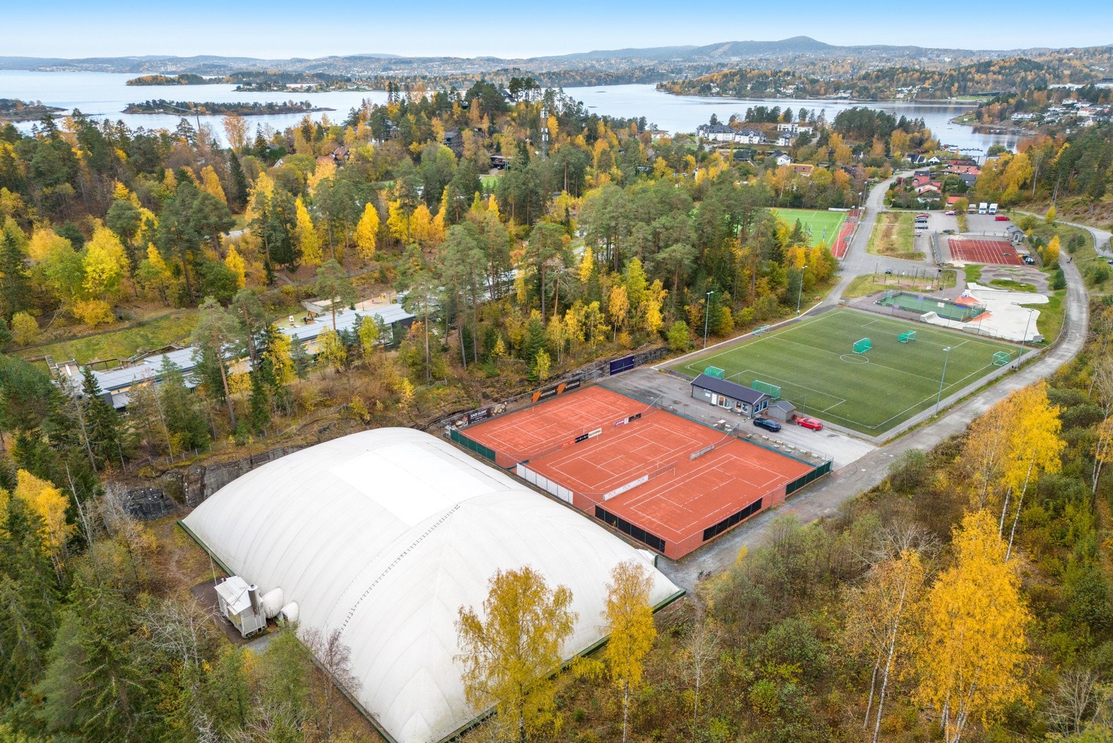 Oversiktsfoto over nærmiljøet til boligen Galleribilde