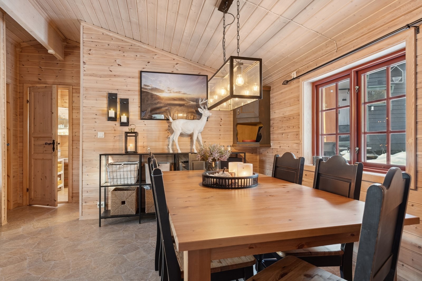 Her kan man nyte en bedre middag med familie og venner. Galleribilde