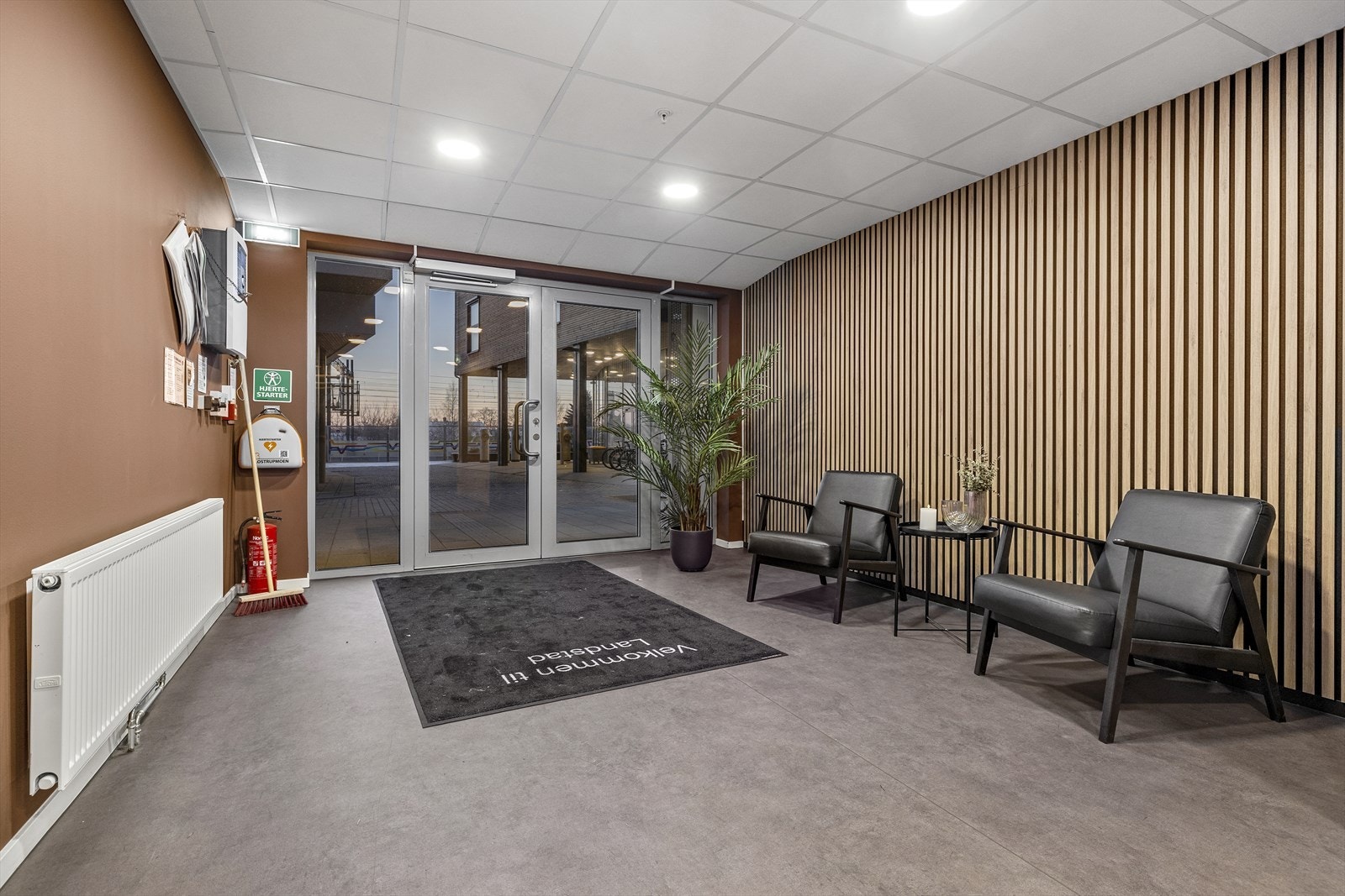 Hyggelig inngangsparti. Galleribilde