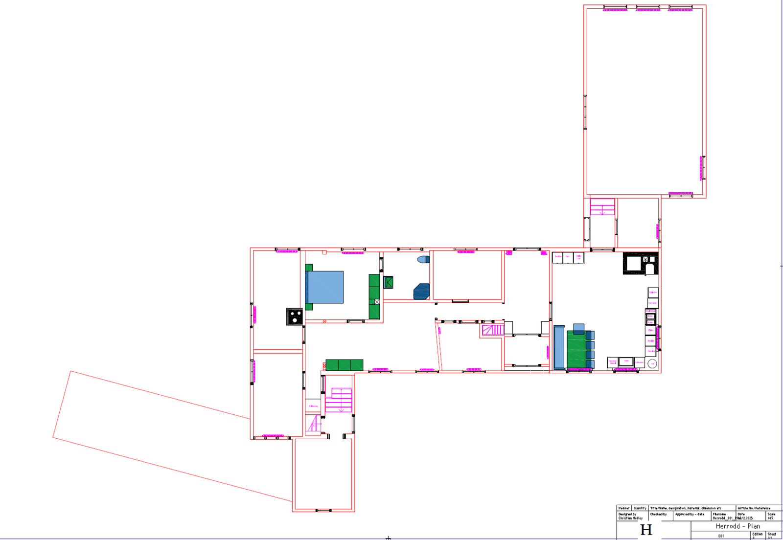 Plantegning 1.etasje. Galleribilde