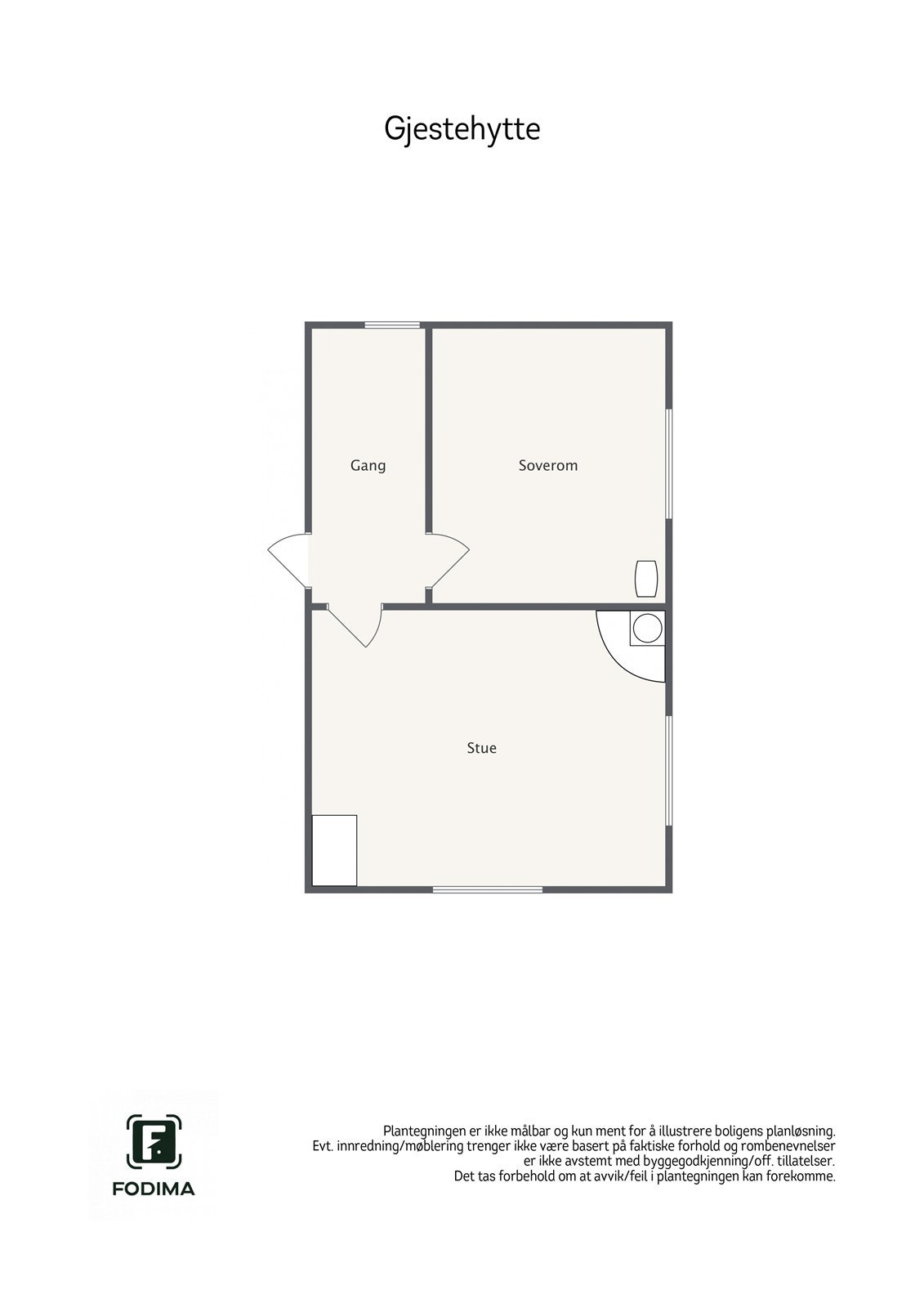 Drivarbekkdalen 160 - 2D - Gjestehytte - Letterhead Galleribilde