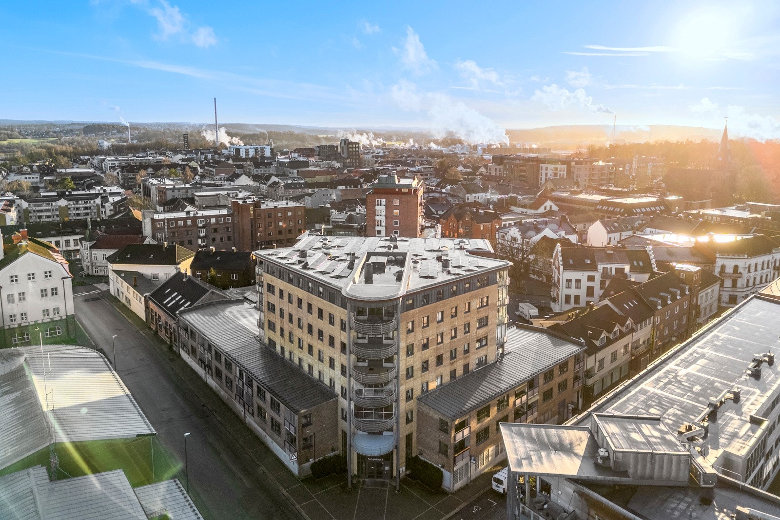 Beliggenheten er ypperlig i sentrum av Sarpsborg Galleribilde