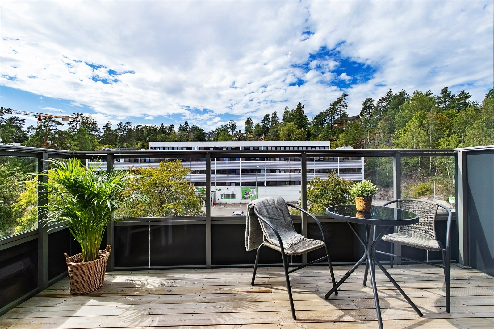 Her kan man nyte fine sommerdager - og kvelder. Galleribilde