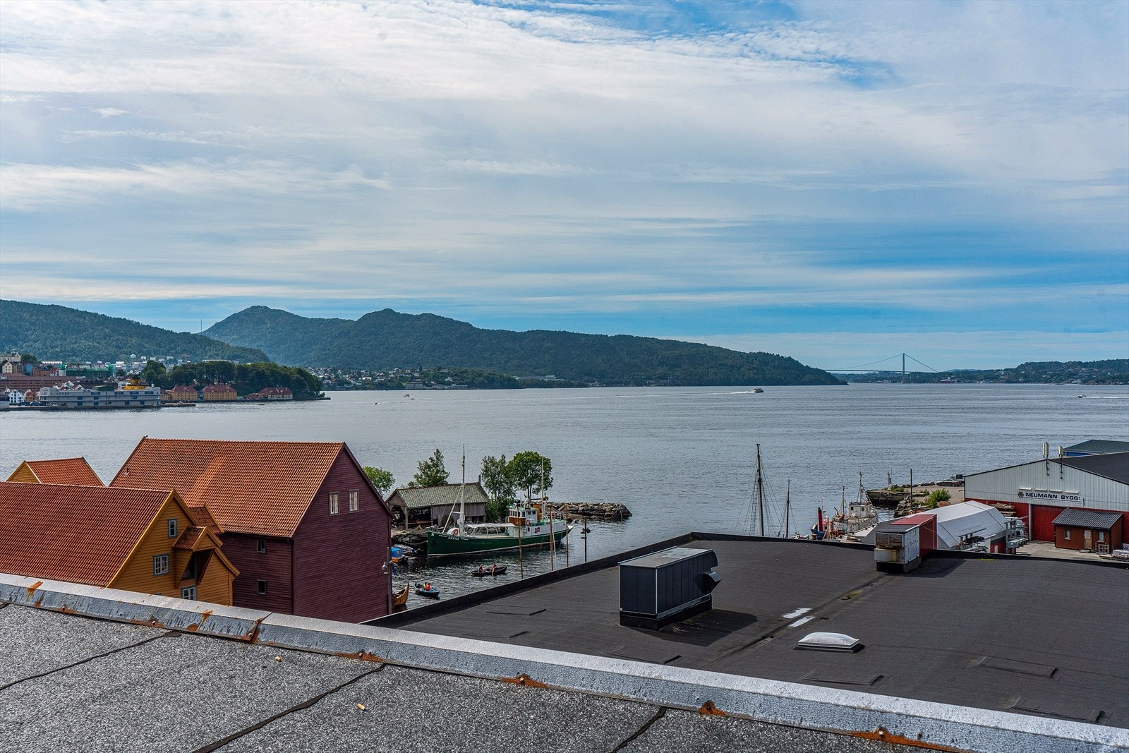 Her er det 360 graders utsikt som man kan nytes fra morgen til kveld. Galleribilde