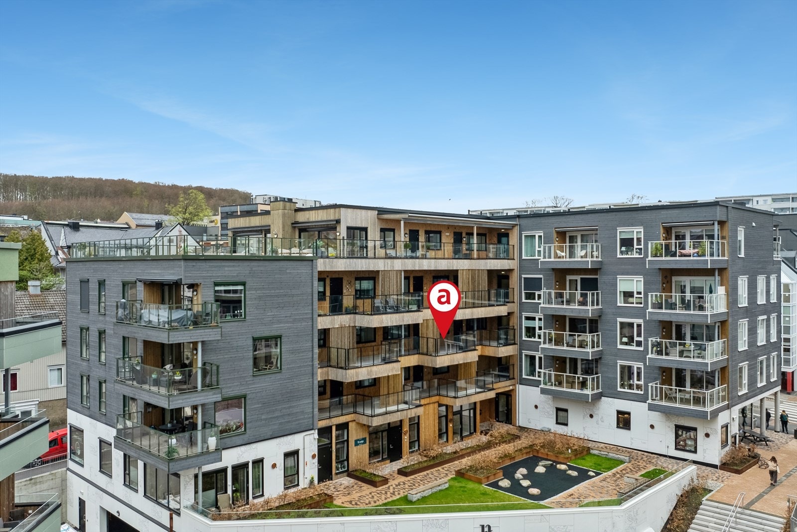 Flott nyere leilighet i Grandkvartalet Galleribilde