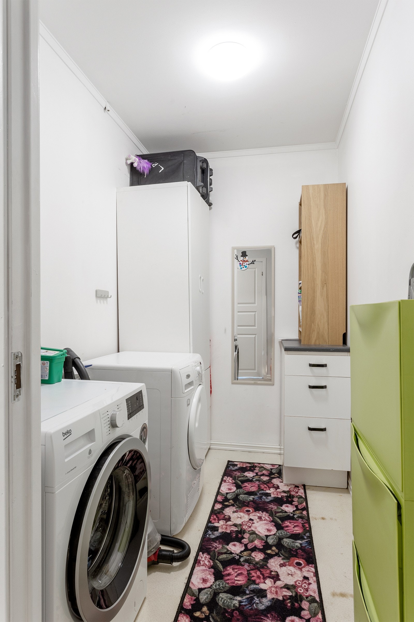 Vaskerom i hybelen. Galleribilde