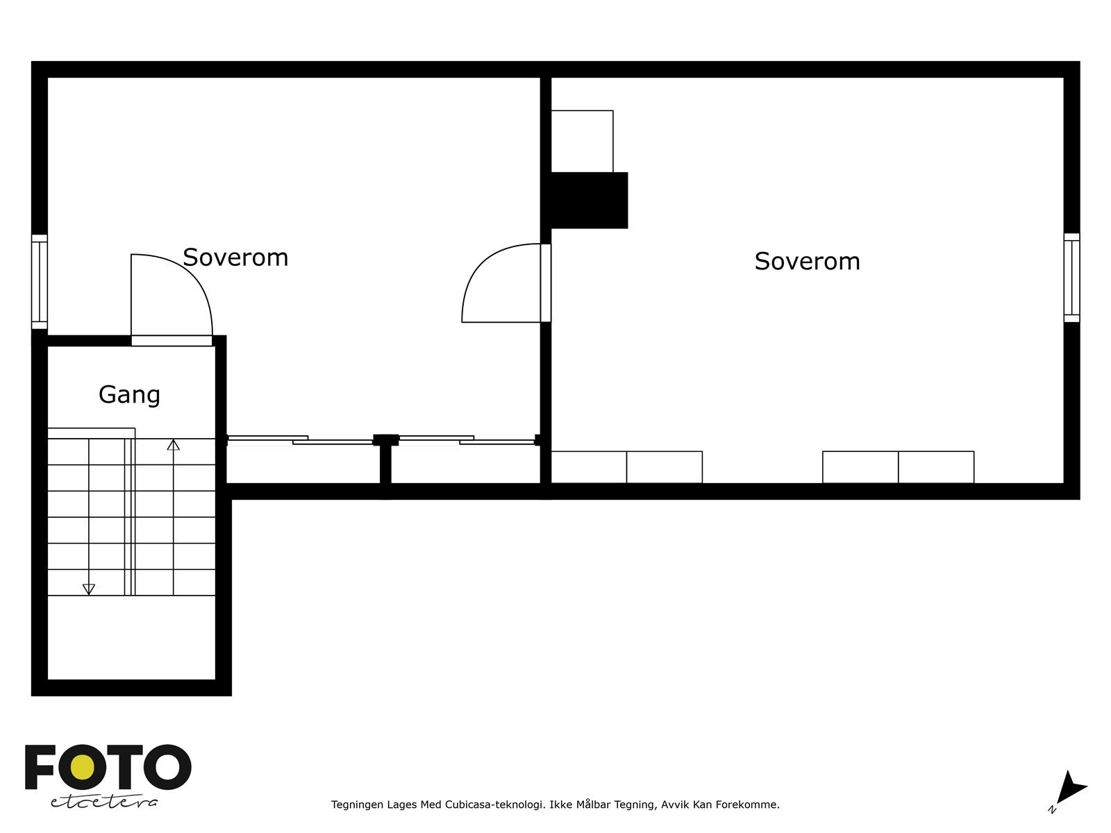 plantegning 2 etasje. Galleribilde