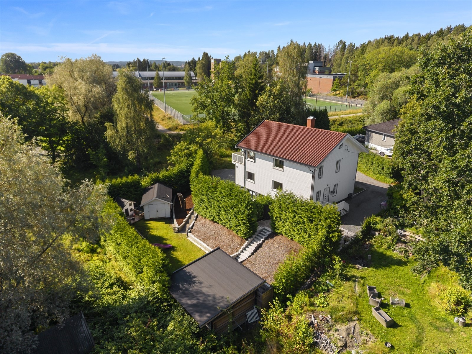 Dronefoto Galleribilde