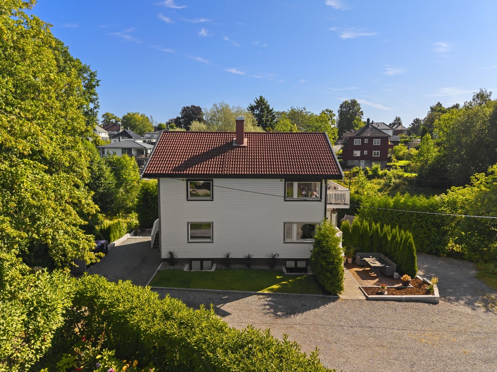 Dronefoto Galleribilde