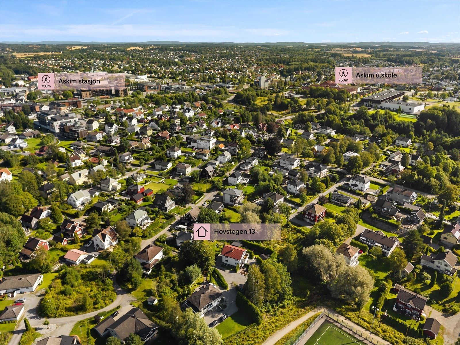 Dronefoto Galleribilde