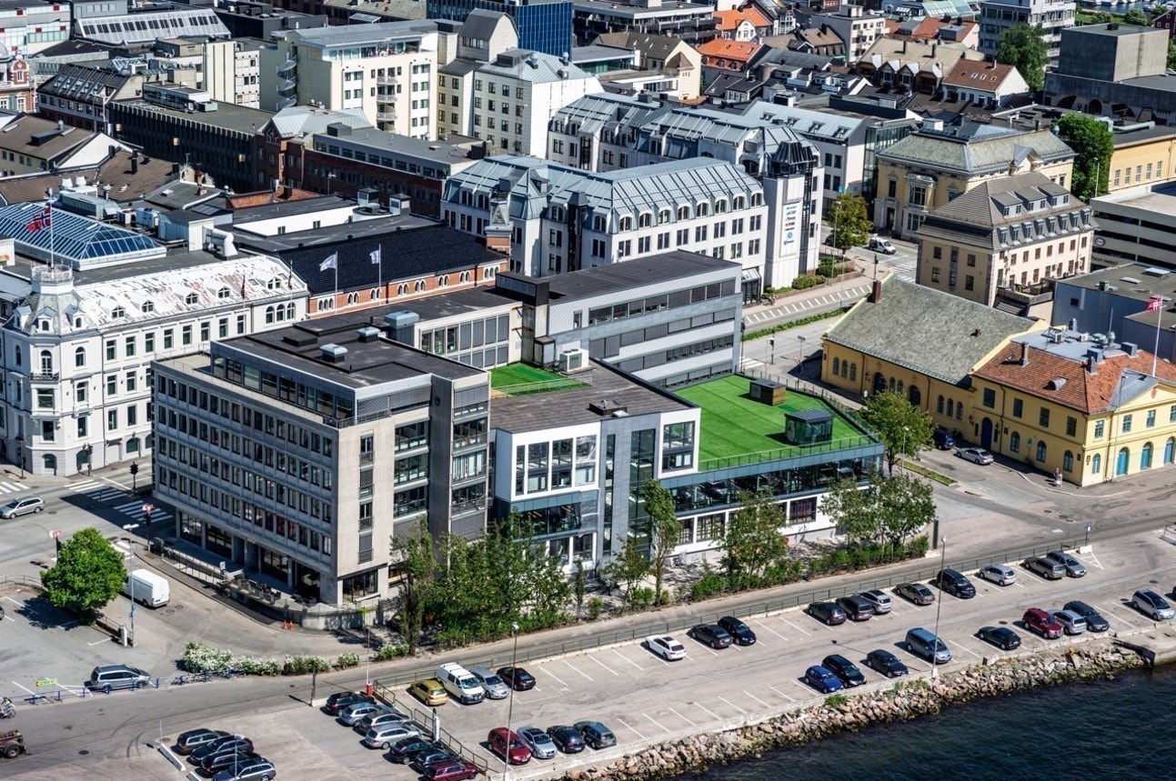 Havnekvartalet ligger strategisk til mellom Parko Parkeringshus og rutebilstasjonen Galleribilde