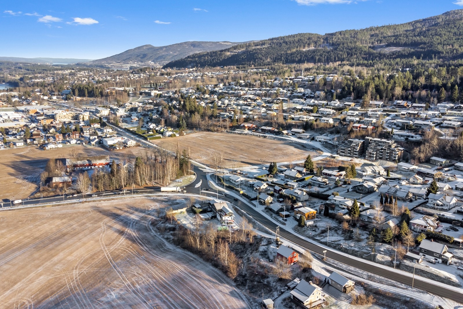 Dronefoto Galleribilde