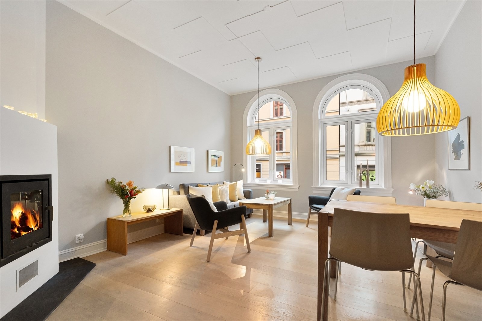 Velkommen til Arbins gate 13B, presentert av Fredrik Langsø ved Nordvik Bygdøy allé. (Foto: zOvenfra AS) Galleribilde