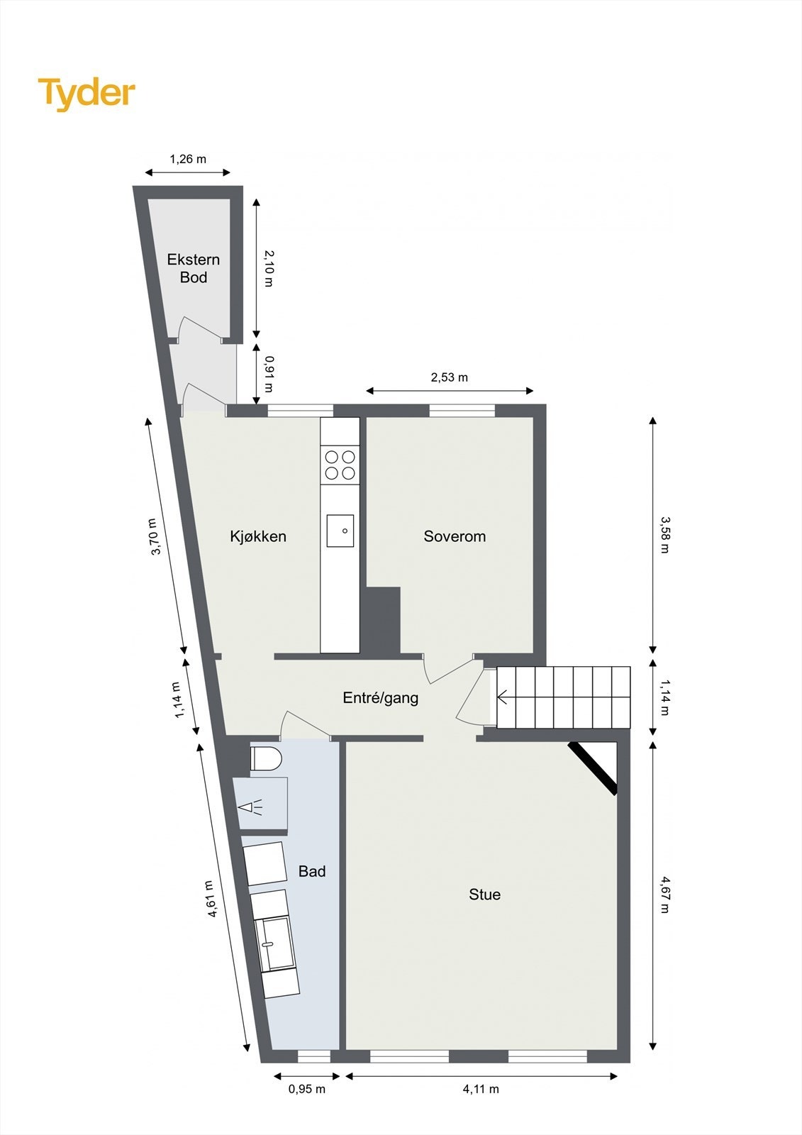 Plantegning. Galleribilde