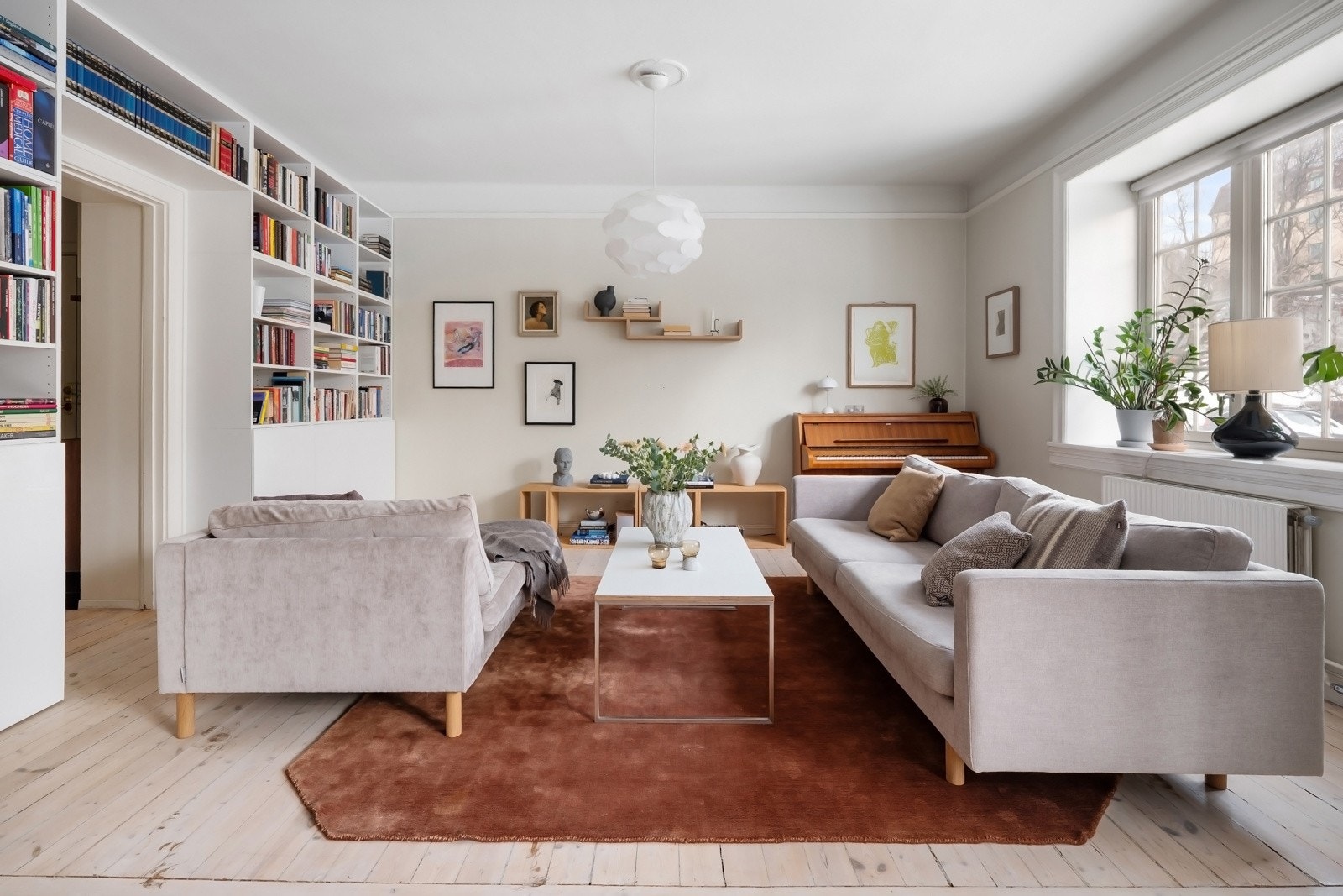 Pent bevarte og originale tregulv Galleribilde