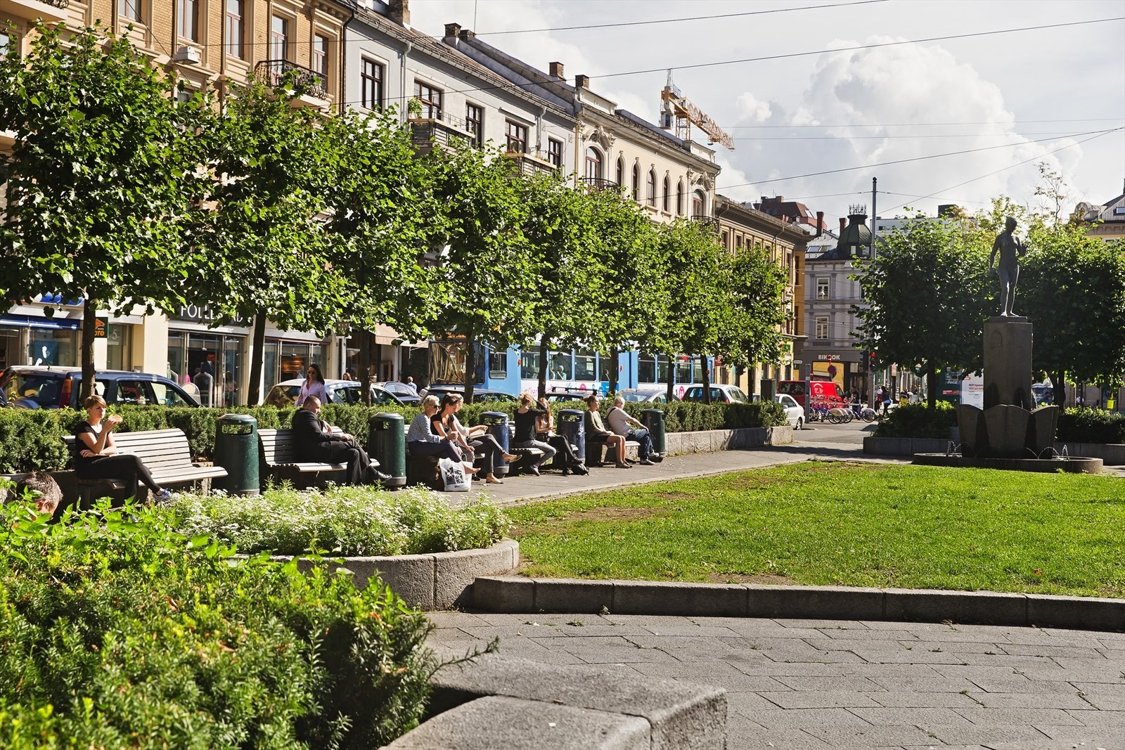 Ole Vigs gate 15 ligger svært sentralt på Majorstuen, et populært og urbant område med kort vei til det meste Oslo har å by på Galleribilde