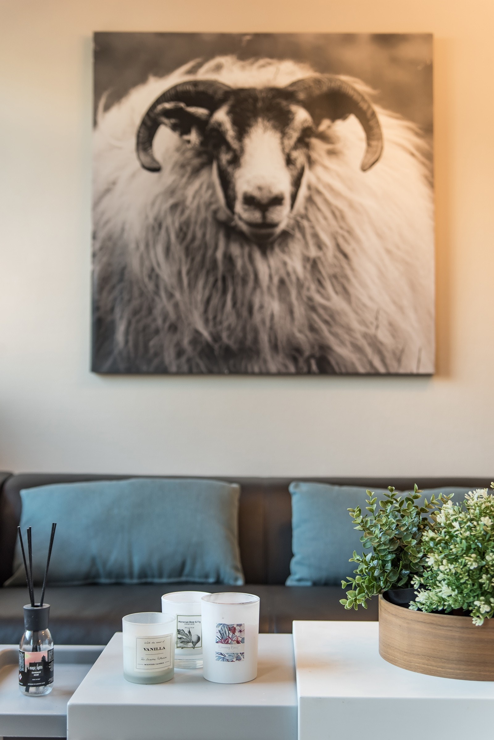 Detalj, stue. Galleribilde