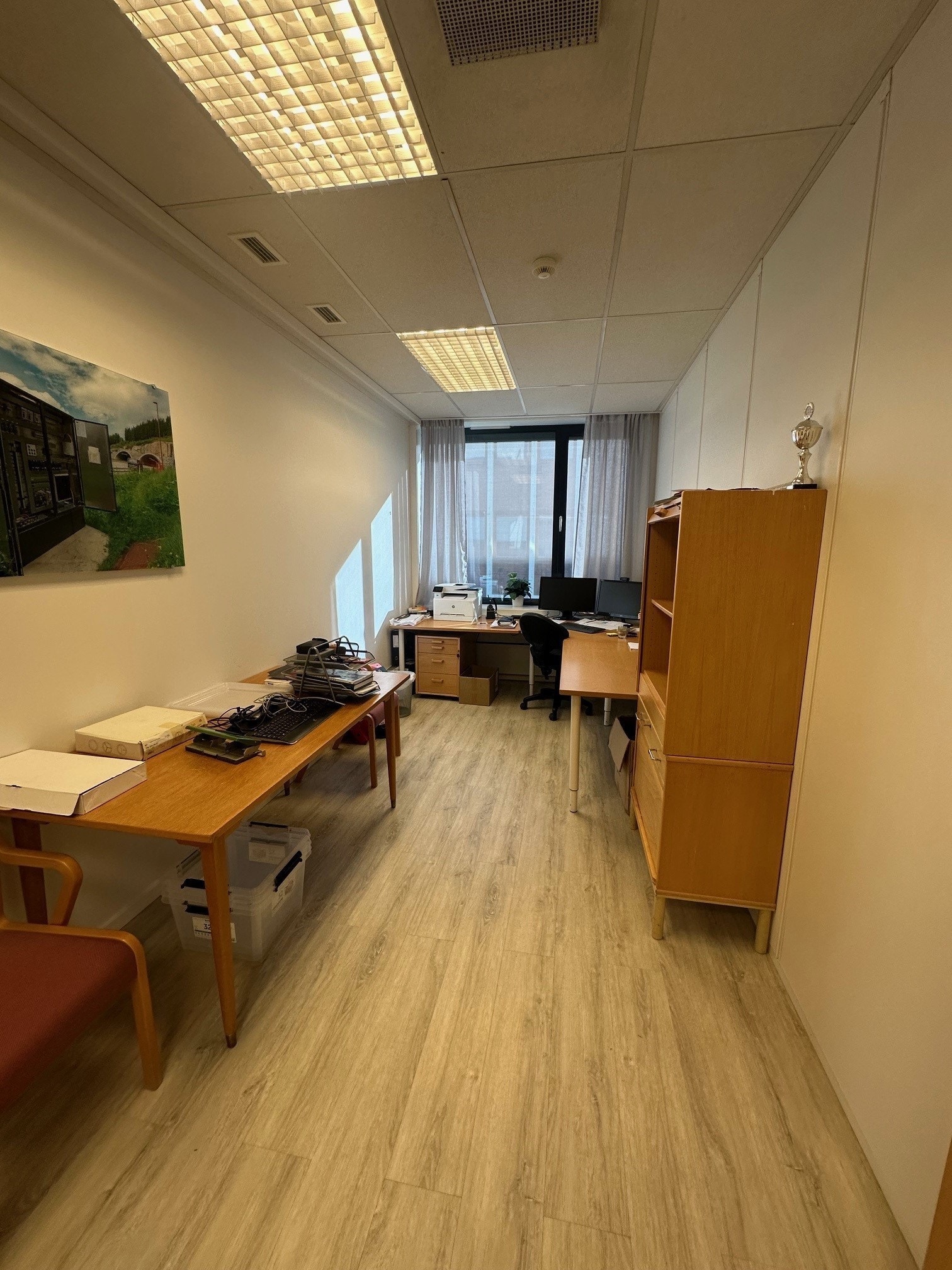 Cellekontor 1. ca. 13 m2. Galleribilde