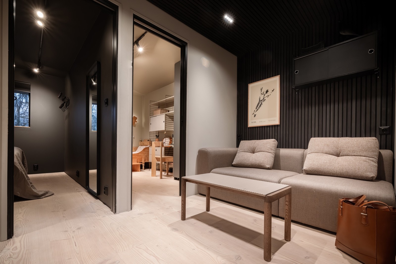 Tv-stuen er samlingsplassen for de minste i familien. Galleribilde