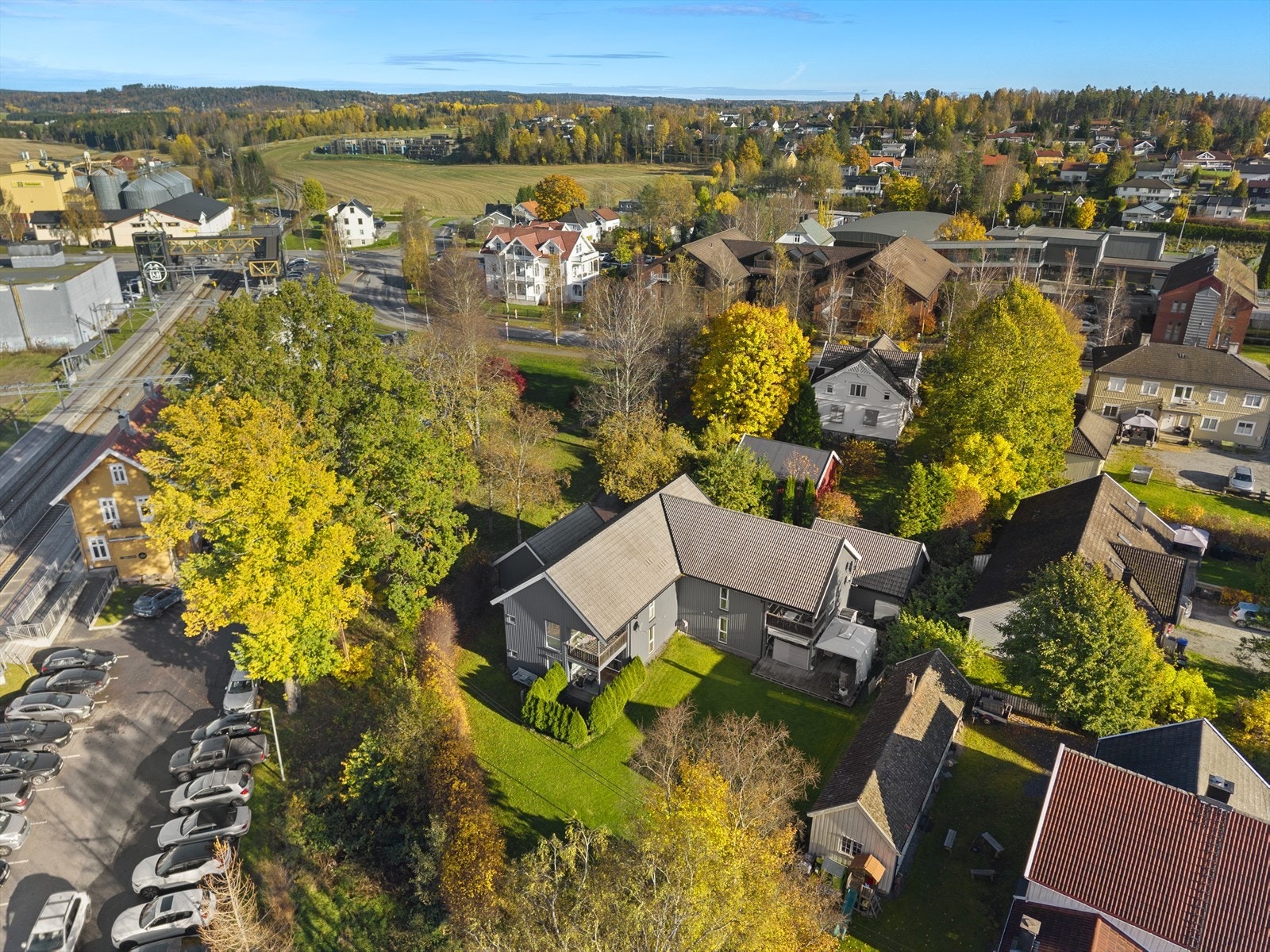 Dronefoto Galleribilde