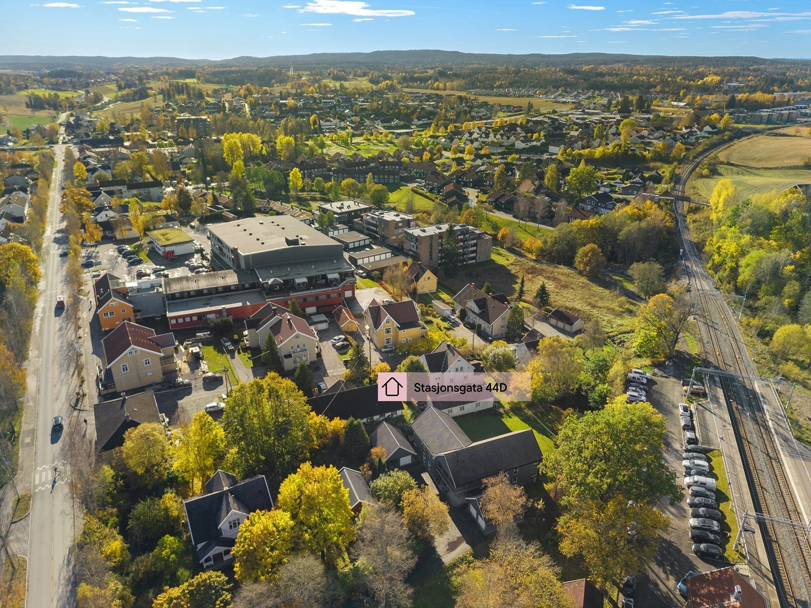 Dronefoto Galleribilde