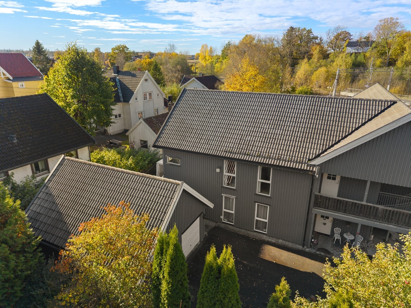 Dronefoto Galleribilde