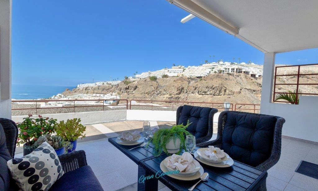 Nydelig terrasse Galleribilde