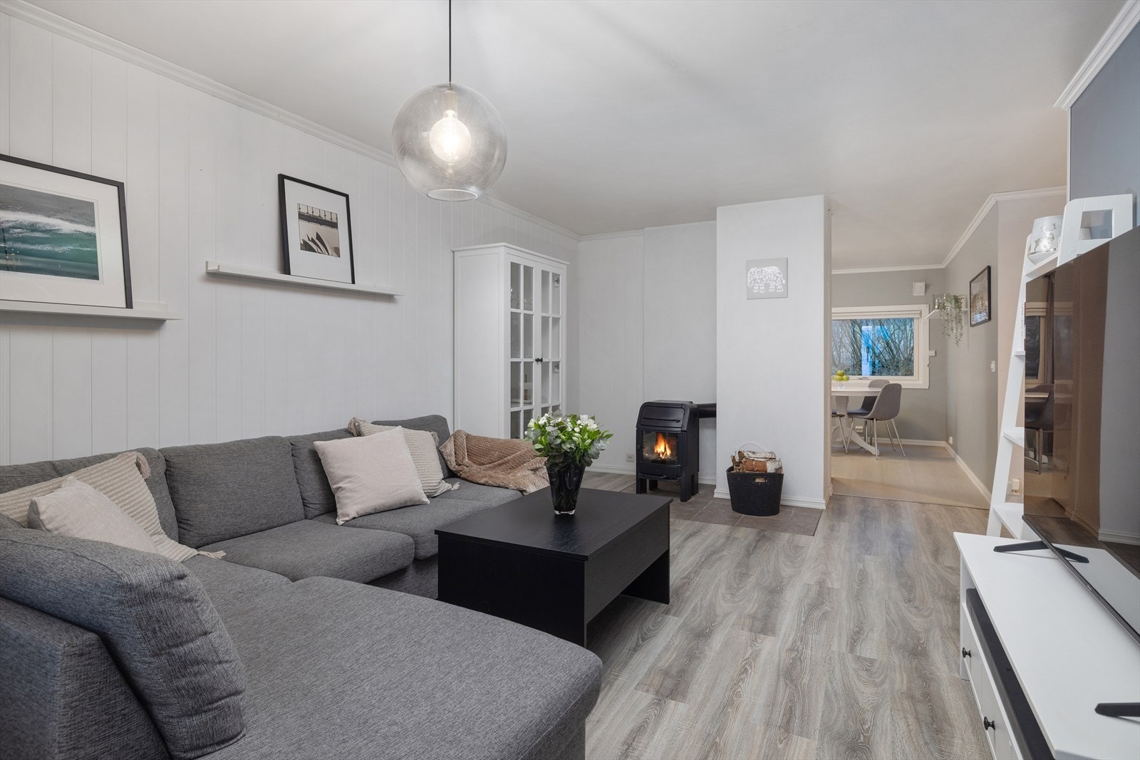 Alltid lunt og godt med vedovn Galleribilde