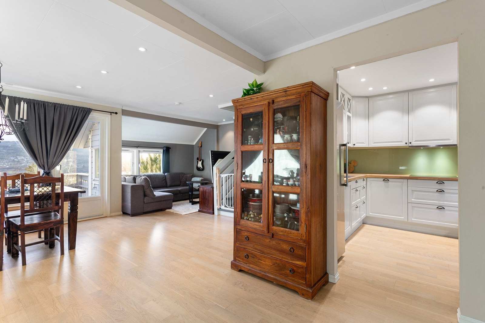 Parkett med gulvvarme Galleribilde