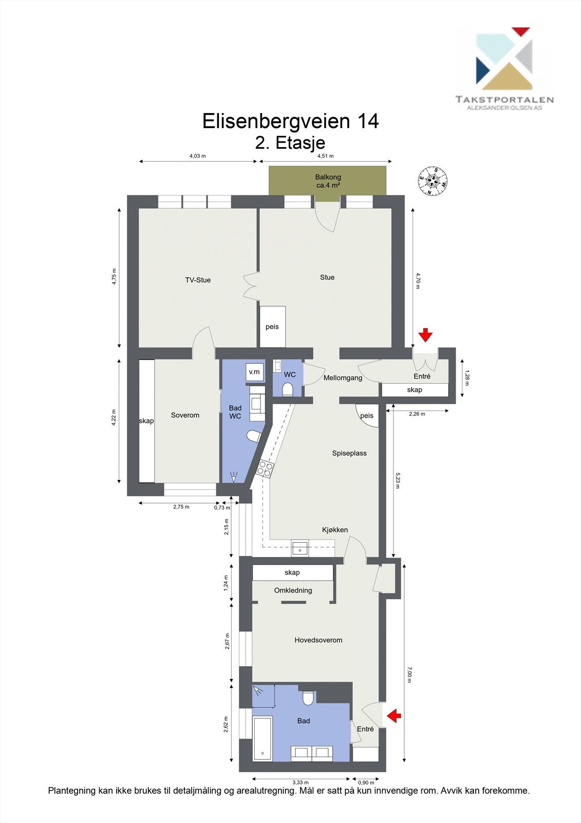 Plantegning. Galleribilde