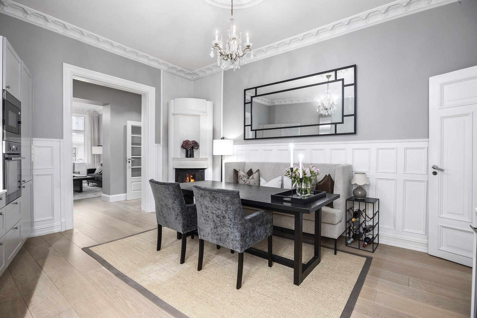 God plass til å invitere gjester. Galleribilde