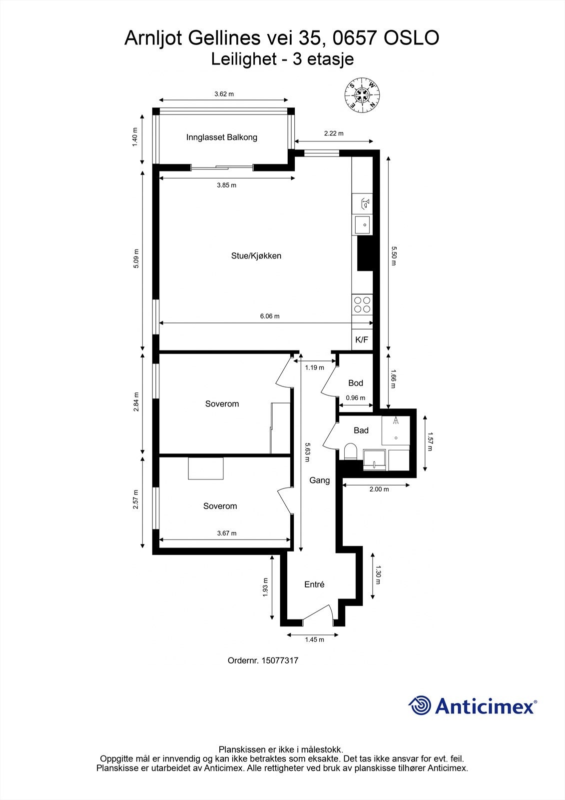 Planløsning. Galleribilde