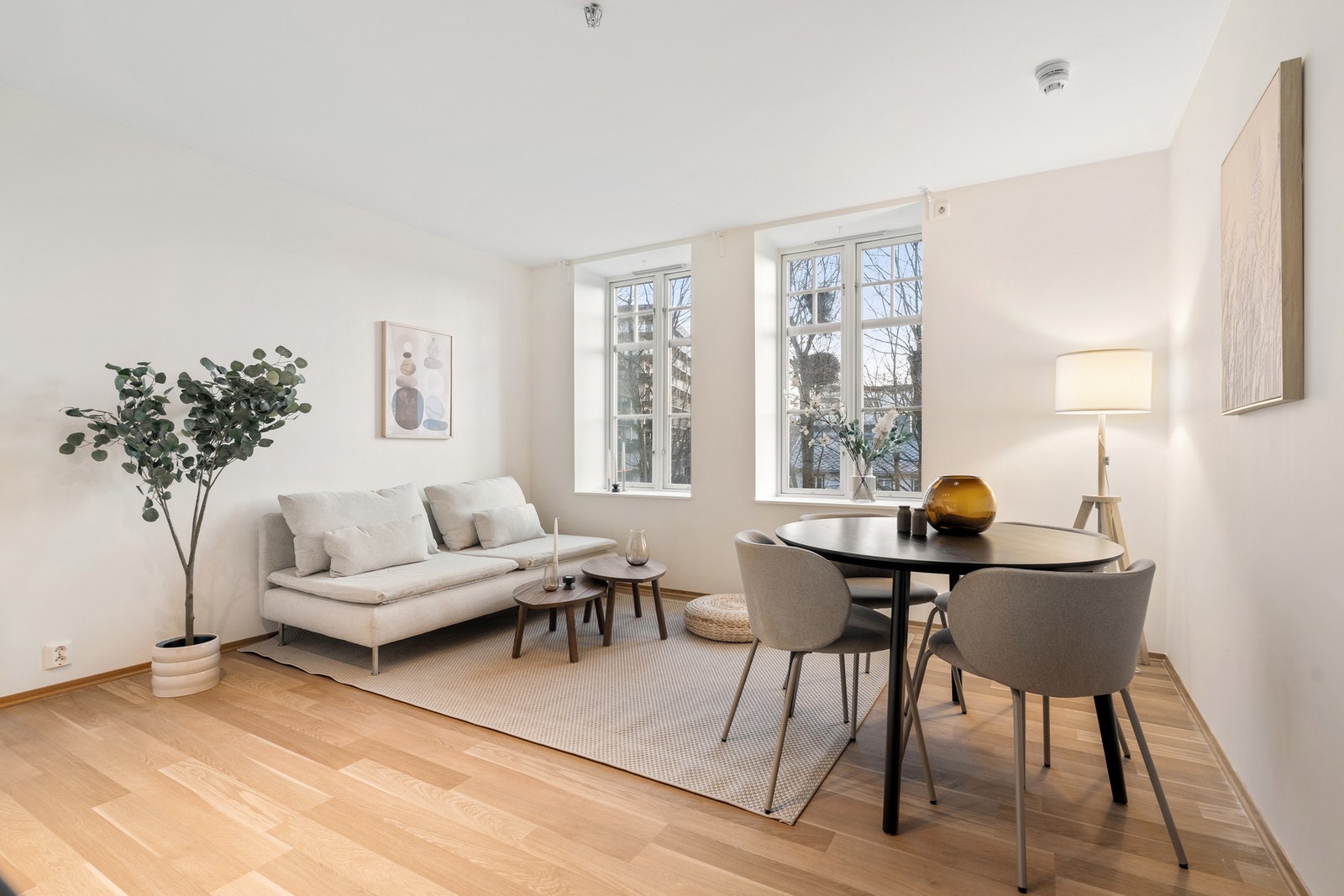 EiendomsMegler 1 ved Markus Tangvik har gleden av å presentere en flott 3-roms leilighet i Ladeveien 12 B. Foto: Krokstad&Nervik. Galleribilde