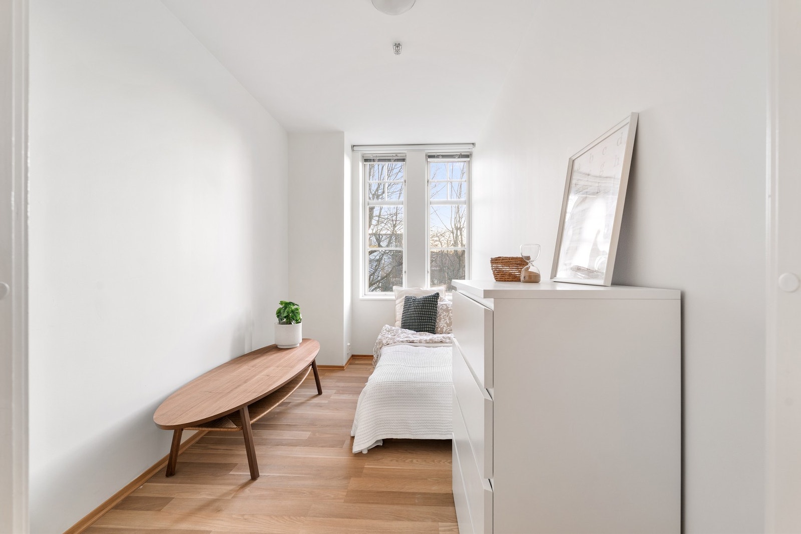 Begge soverommene er i gode størrelser. Galleribilde