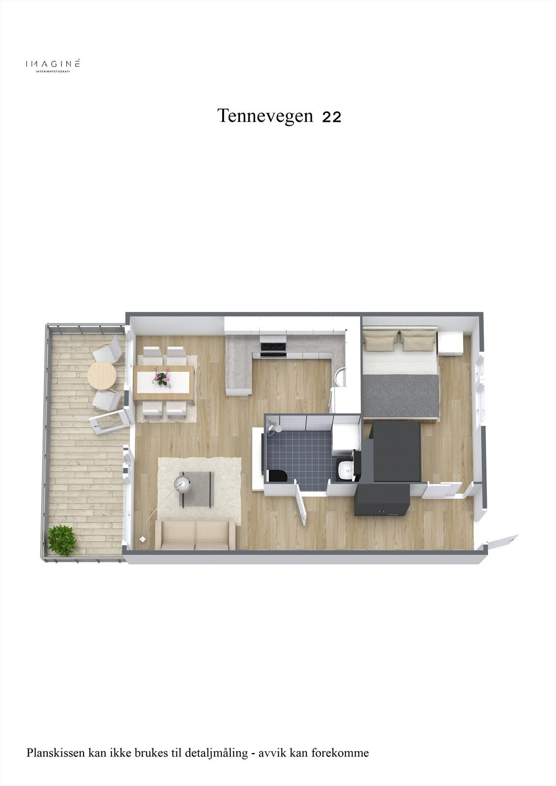 Tennevegen 68 - 3D - Tennevegen 22. Galleribilde