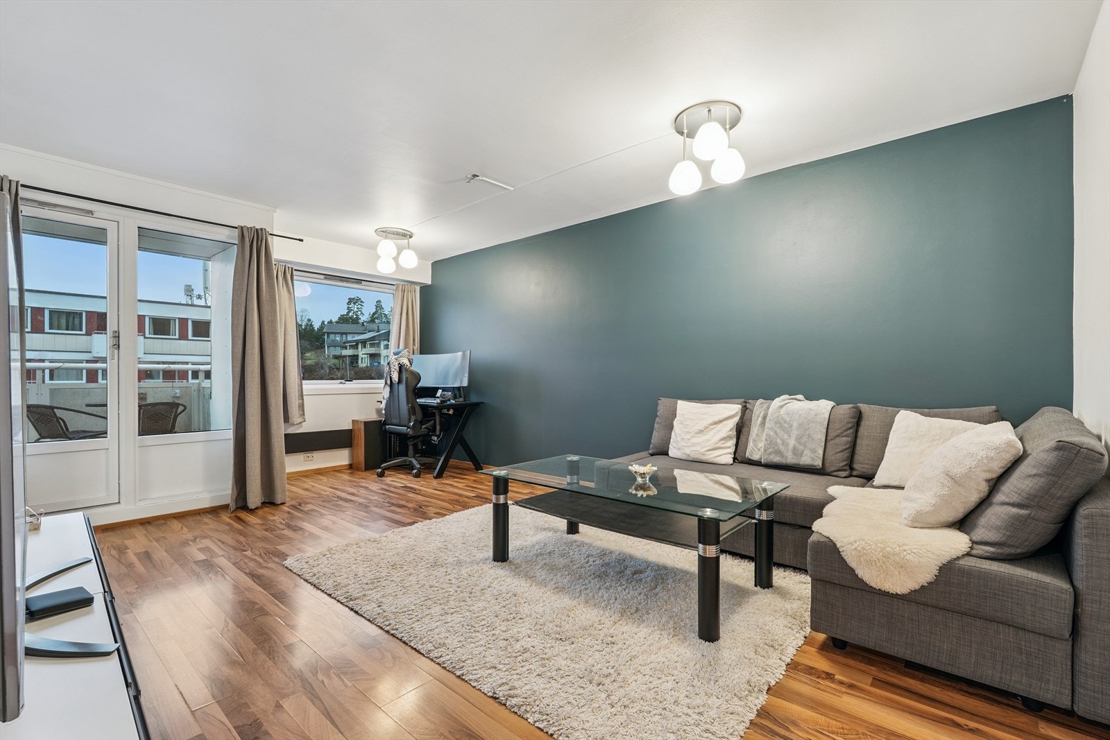 Fin og moderne leilighet Galleribilde