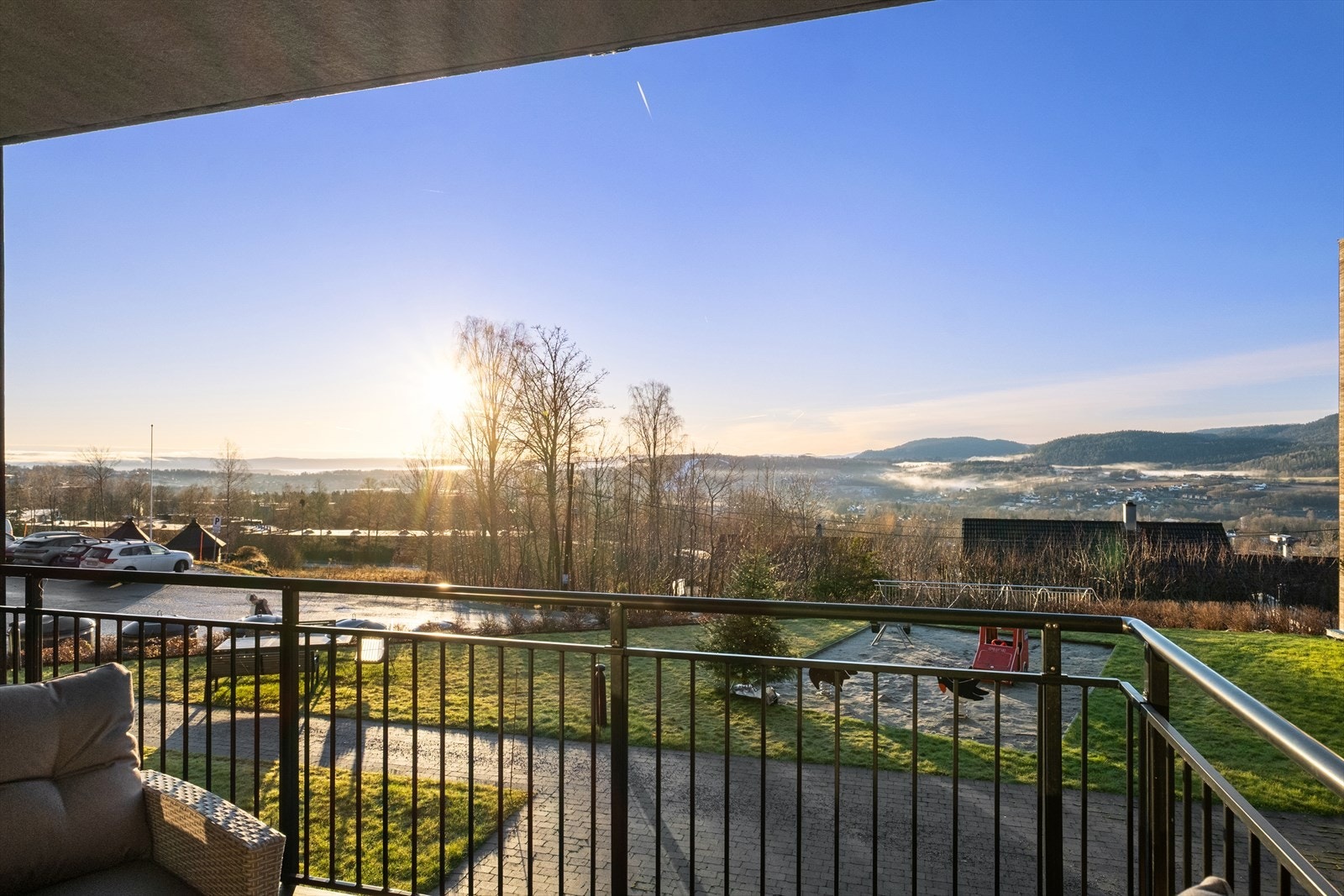 Fra leiligheten er det langstrakt utsikt med optimale solforhold Galleribilde