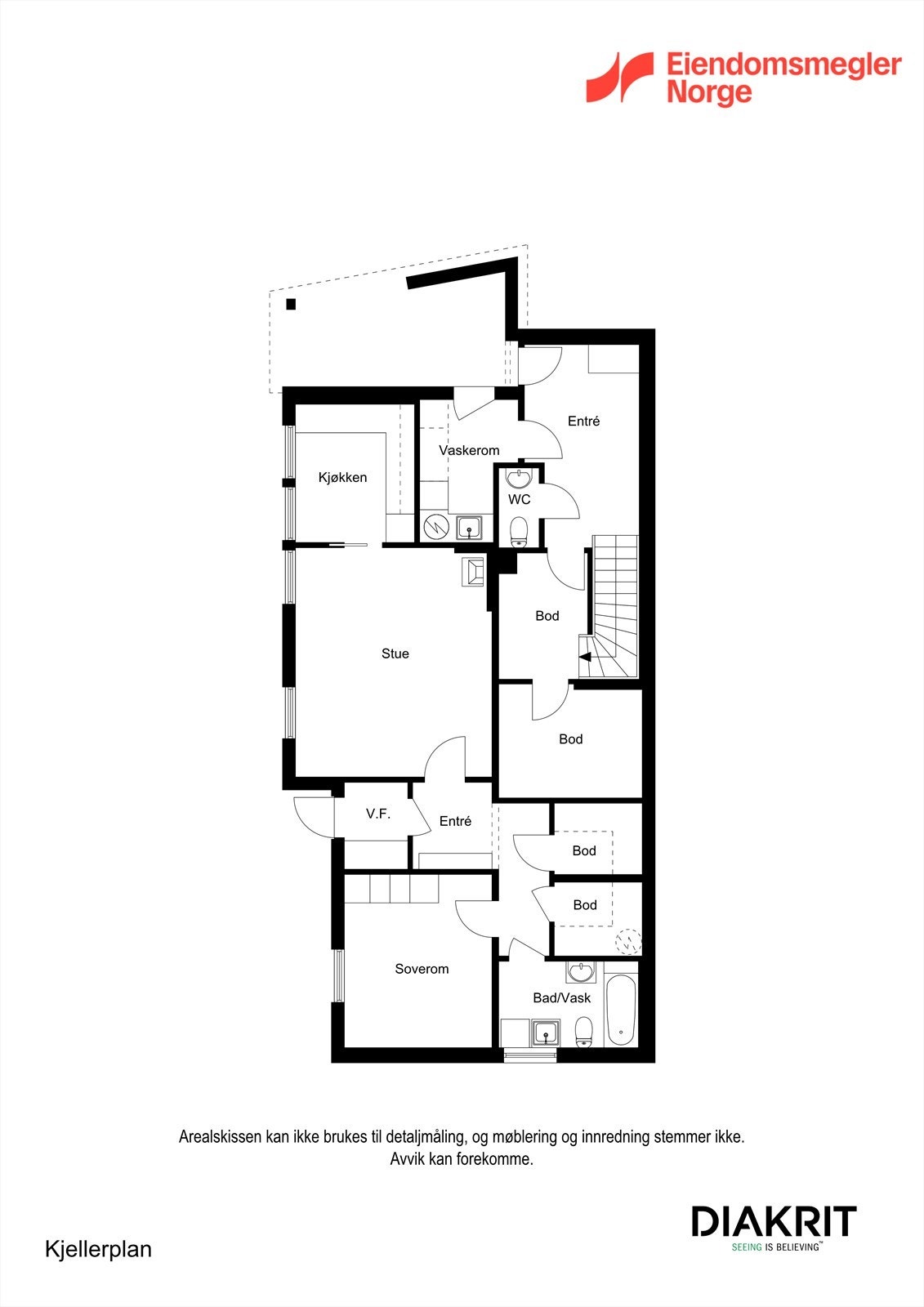 Sokkeletasje Galleribilde