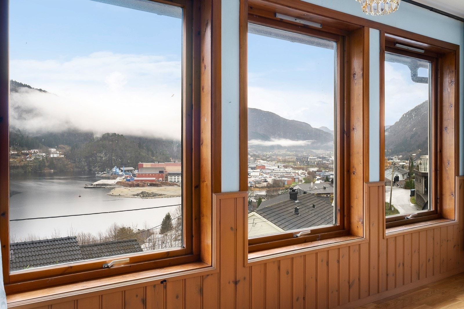 Fin utsikt fra stuen Galleribilde